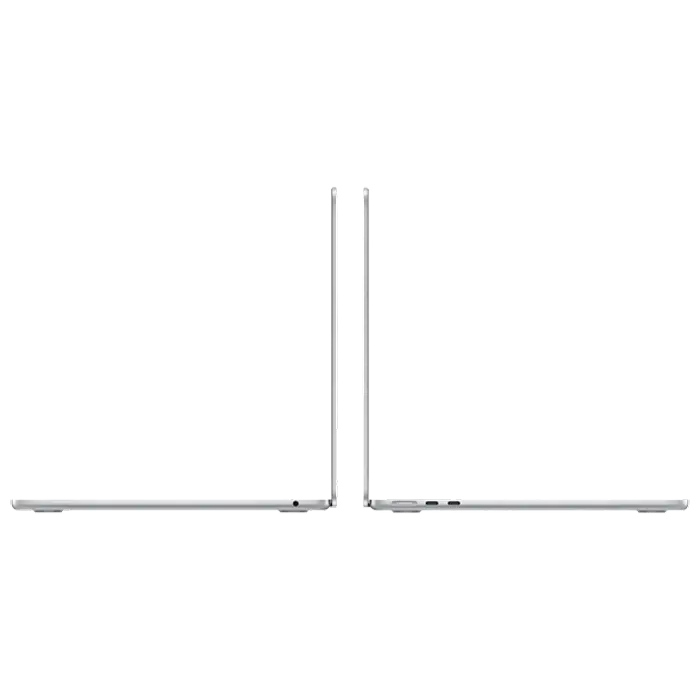 Laptop 13,6" Apple MacBook Air A3240, Argintiu, M4 with 10-core CPU and 8-core GPU, 16GB/256GB, macOS Sequoia