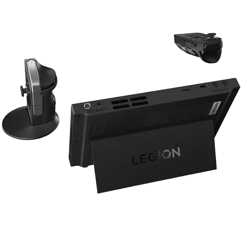 Consolă portabilă pentru jocuri Lenovo Go 8APU1, Shadow Black
