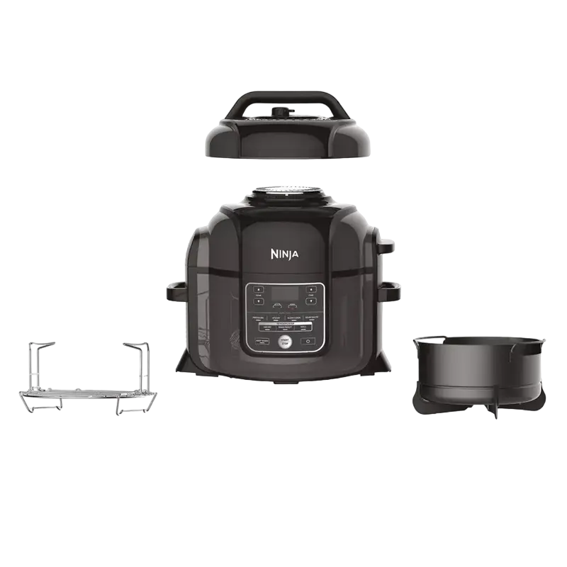 Aparat de gătit multifuncțional sub presiune Ninja OP300EU, Negru