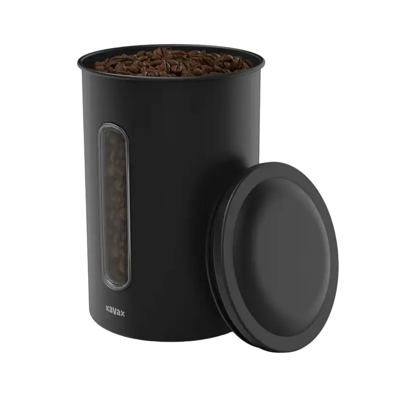 Recipient pentru cafea Xavax 111262, Negru