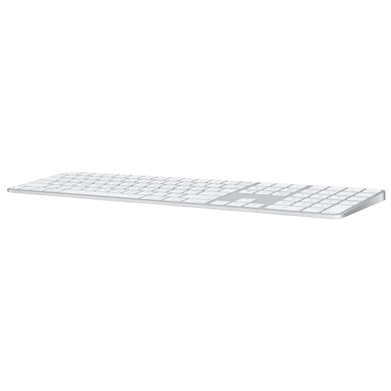 Клавиатура Apple Magic Keyboard with Touch ID and Numeric Keypad A3119 USB-C, Беспроводное, Белый