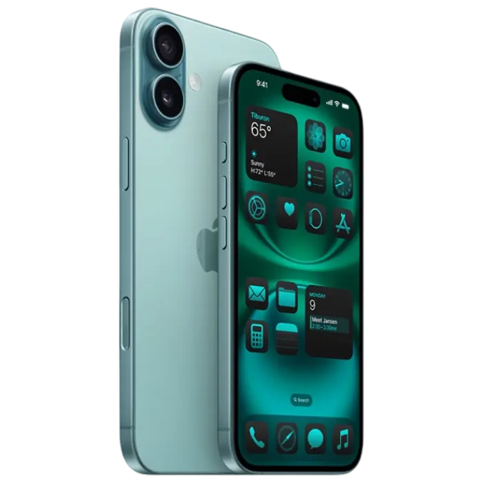 Smartphone Apple iPhone 16 Plus, 256GB, Turcoaz