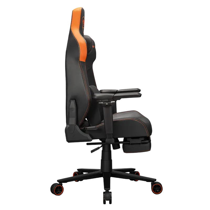 Scaun Gaming Cougar Armor EVO M, PU Piele, Negru | Portocaliu