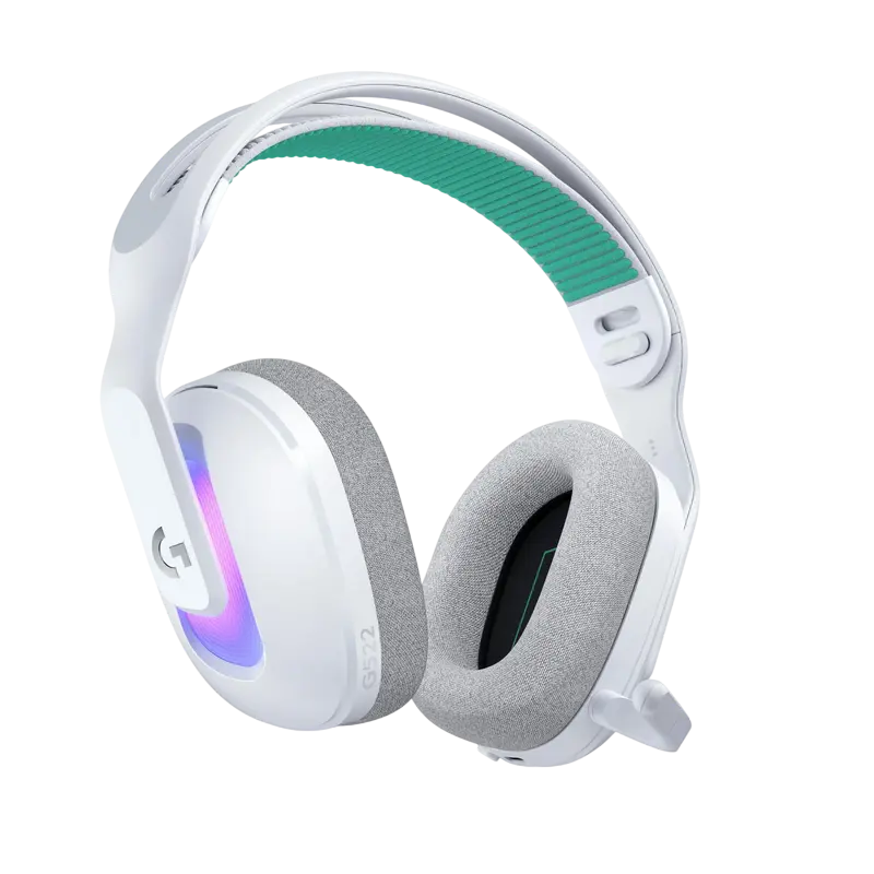 Căști Logitech G522, Bluetooth/USB, Alb
