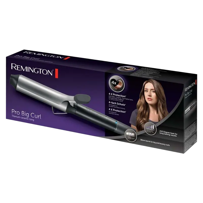 Ondulator de păr Remington Ci5538, Negru