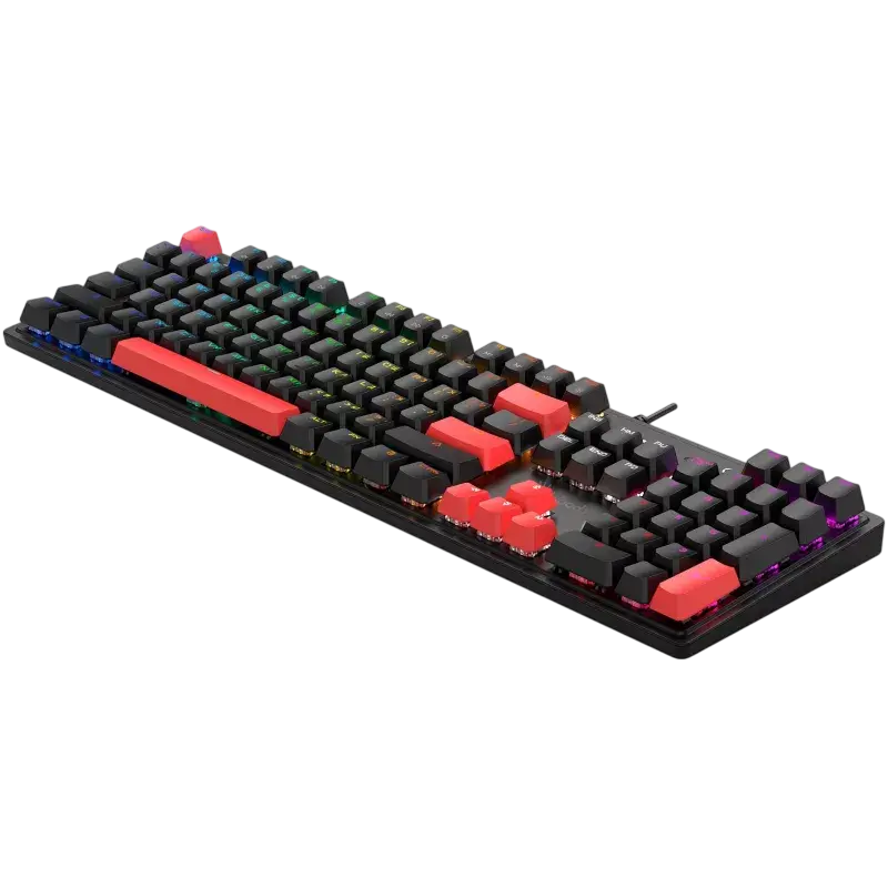 Tastatură Bloody S520N, Cu fir, Fire Black