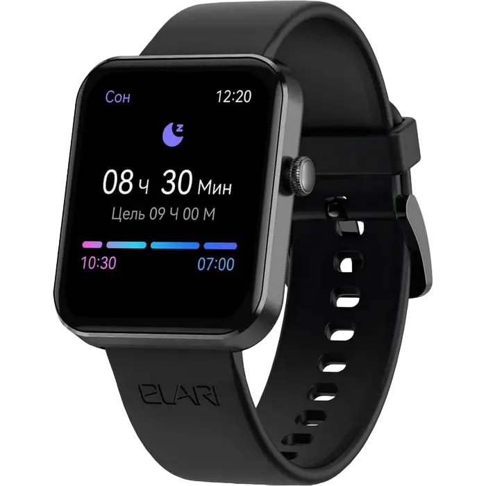Ceasuri inteligente Elari Watch Lite, 46mm, Negru