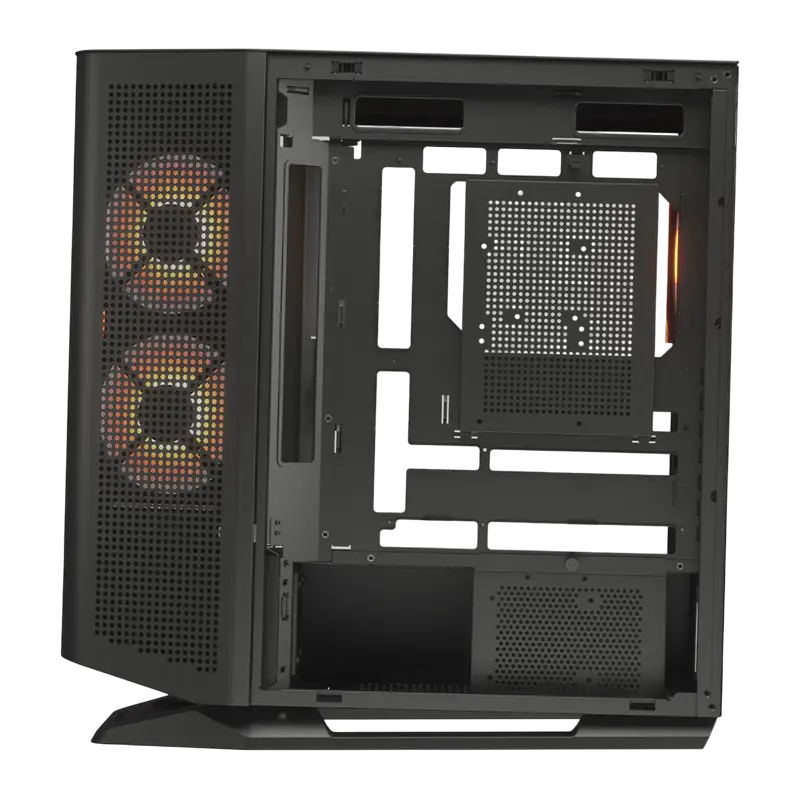 Carcasă PC Cougar FV 270 RGB, Midi-Tower, Fără PSU, Negru