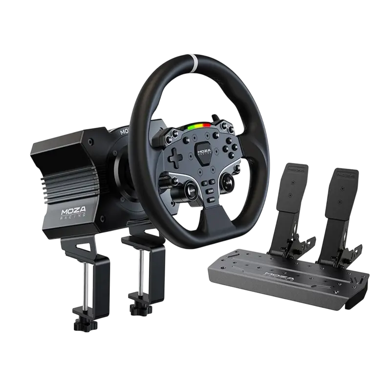 Volan Gaming MOZA R5 Racing, Negru