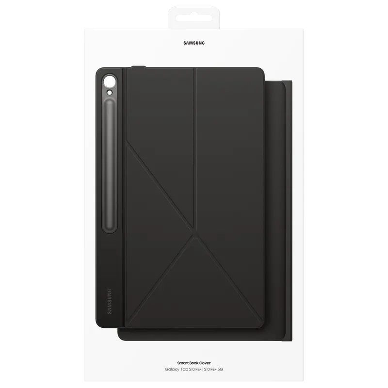 Husă pentru tabletă Samsung Smart Book Cover pentru Galaxy Tab S10 FE+, 13,1", Negru