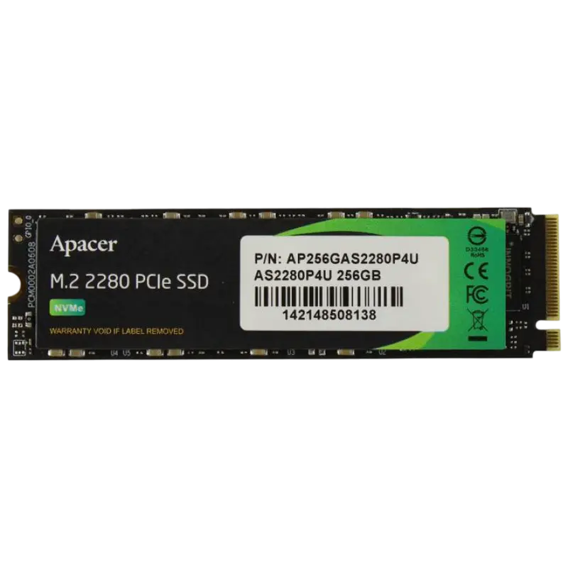 Cumpara  Unități SSD - Unitate SSD Apacer AS2280P4U, 256GB, AP256GAS..
