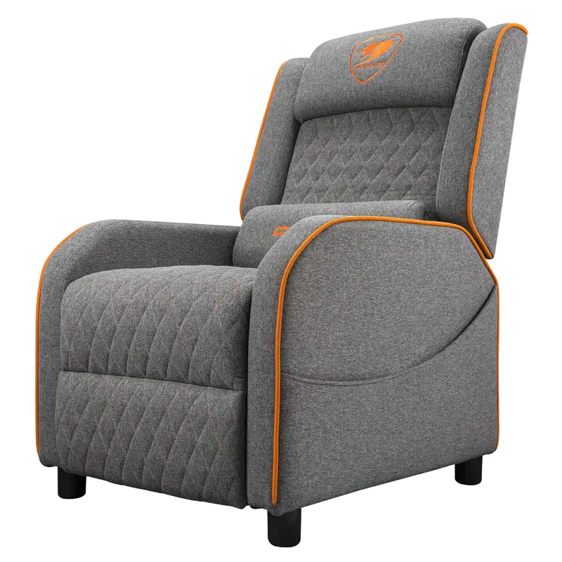 Игровое кресло Cougar Ranger One Gray, Ткань, Серый | Оранжевый