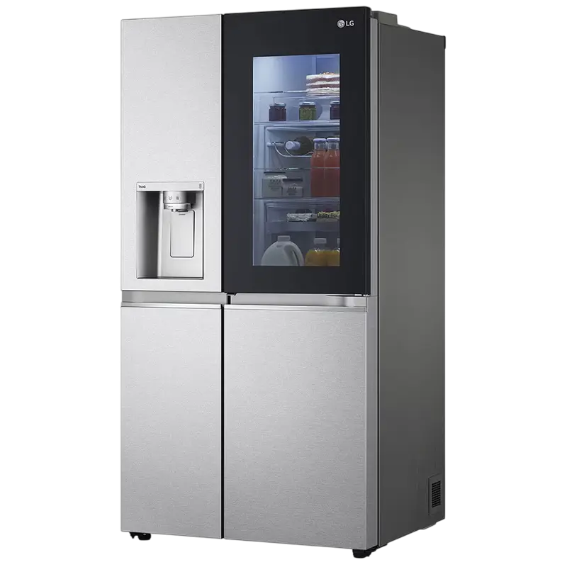 Frigider LG GSXV91MBAE, Argintiu