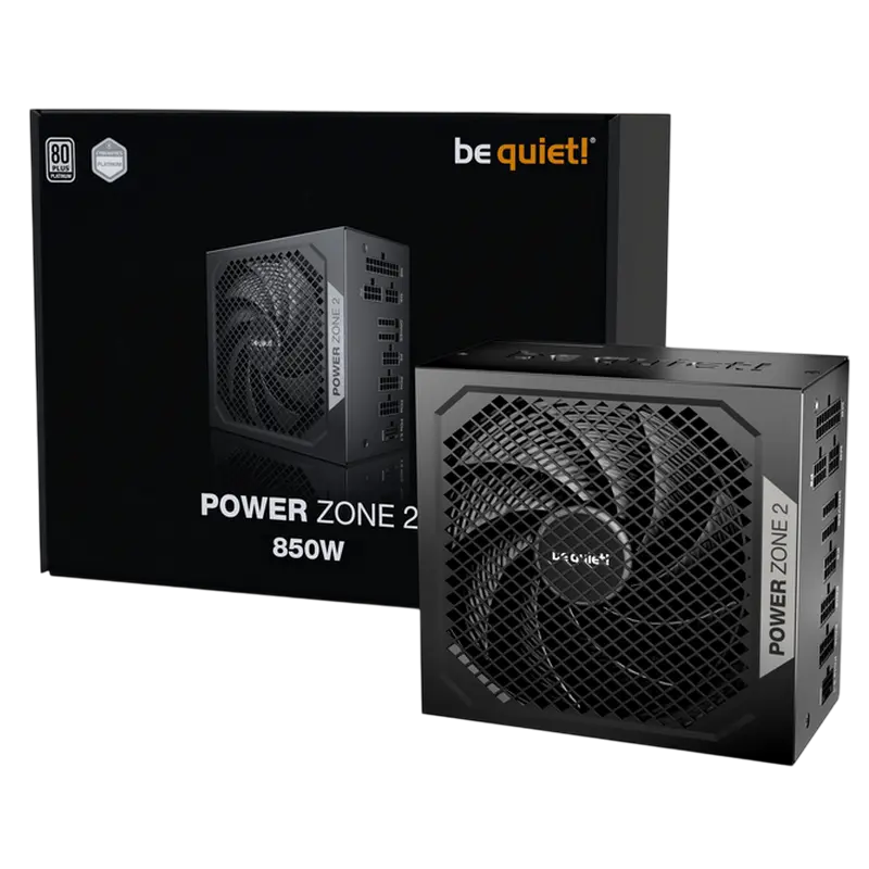 Sursă Alimentare PC be quiet! Power Zone 2, 850W, ATX, Complet modular
