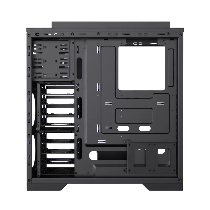 Carcasă PC Gamemax MASTER 2 BK, Full-Tower, Fără PSU, Negru