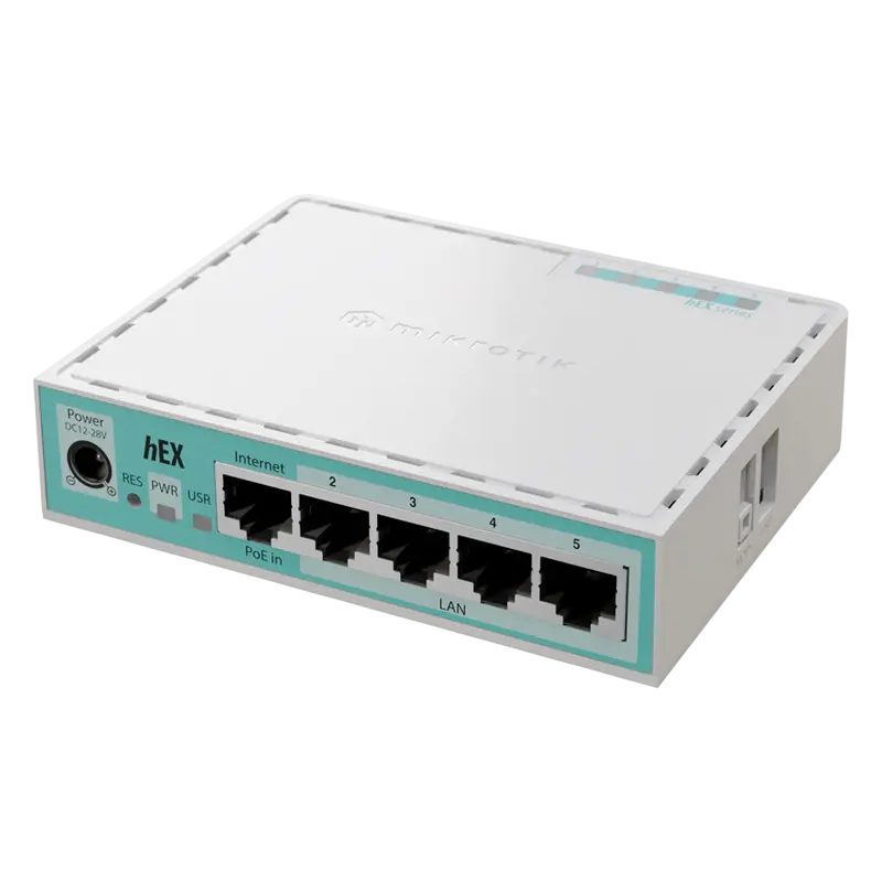 Router MikroTik hEX refresh, Alb
