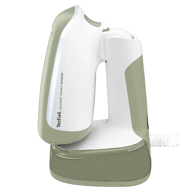 Aparat de călcat vertical cu aburi Tefal DT3053E1, Alb | Verde