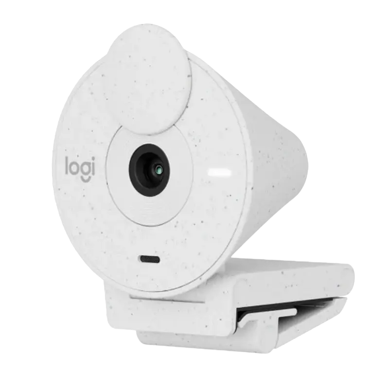 Cameră Web Logitech BRIO 300, Full-HD 1080P, Alb