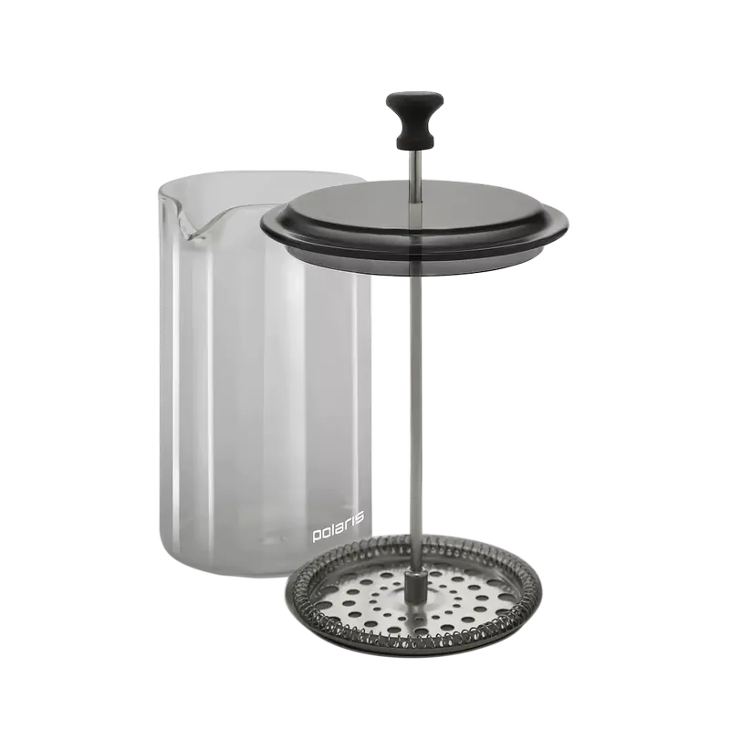 Cafetiera French Press Polaris Graphit-1000FP, 1L, Gri