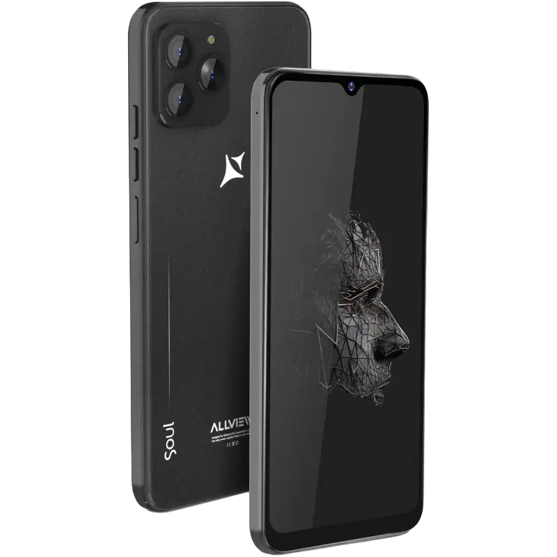 Smartphone Allview Soul X10, 6GB/128GB, Black Sparkle