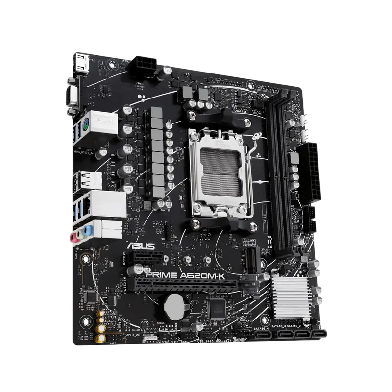 Placă de bază ASUS PRIME A620M-K, AM5, AMD A620, Micro-ATX