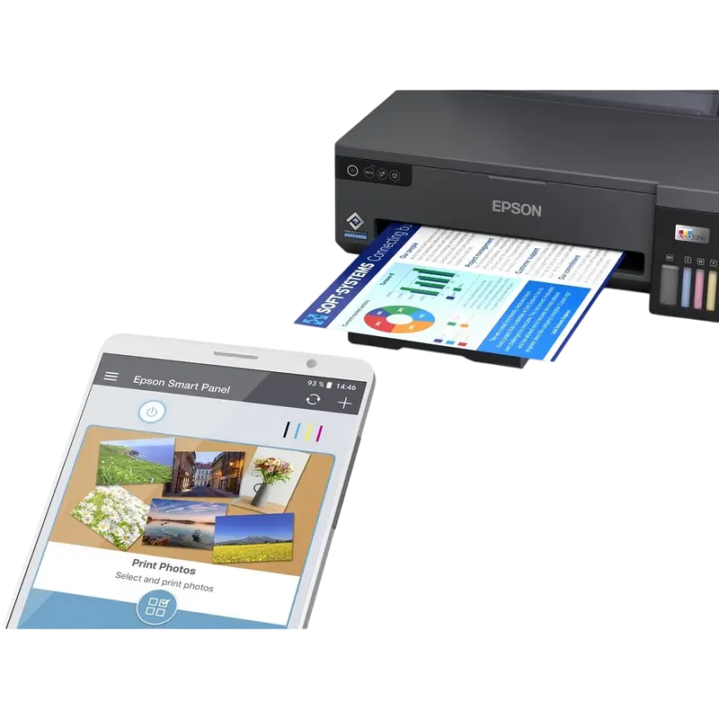 Imprimantă cu jet de cerneală Epson L11050, A3, Gri