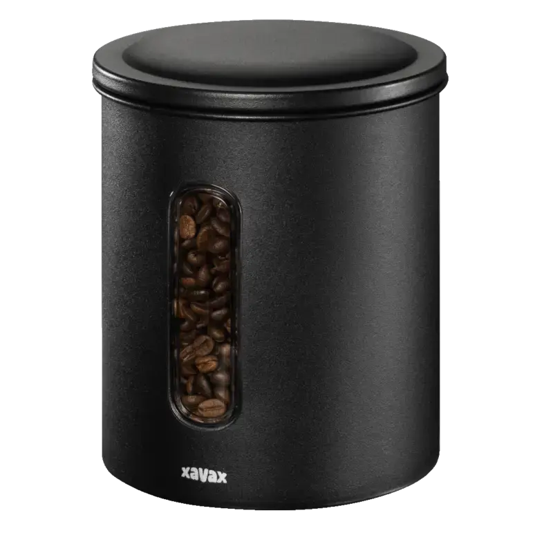 Recipient pentru cafea Xavax 111275, Negru