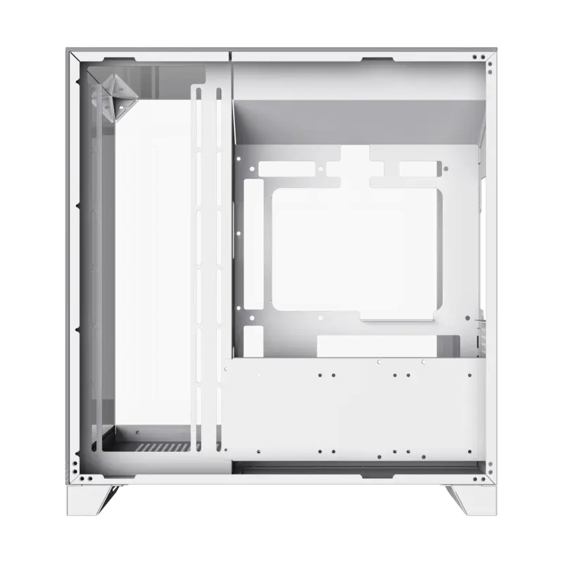 Carcasă PC Gamemax Infinity Plus, Midi-Tower, Fără PSU, Alb
