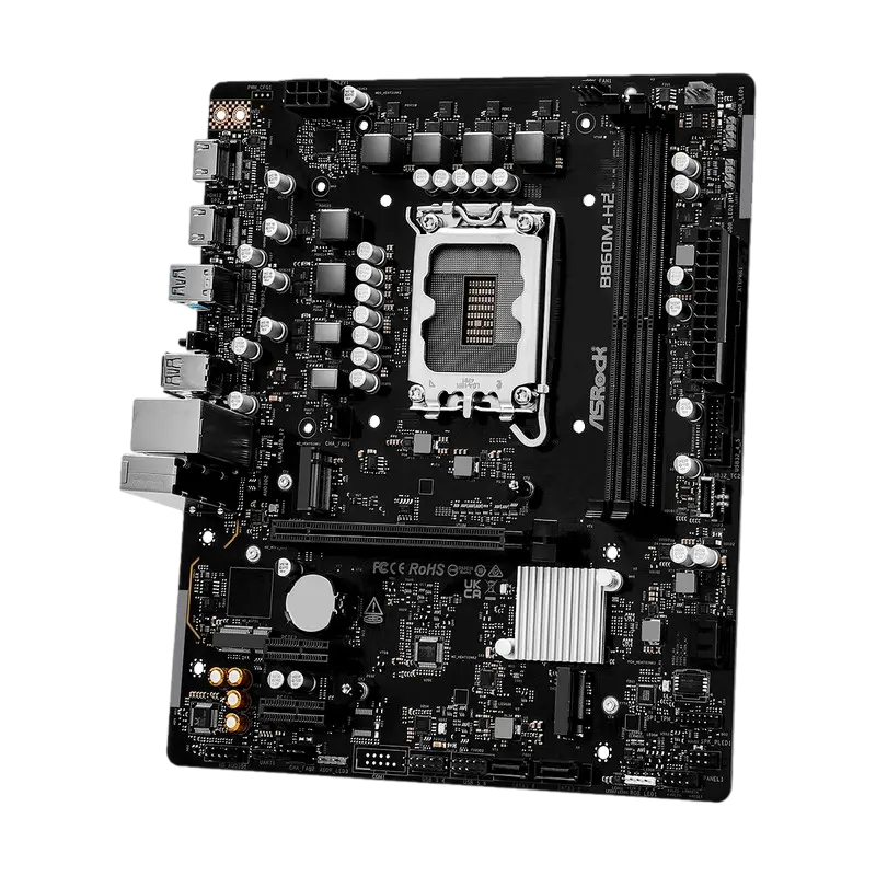 Материнская плата ASRock B860M-H2, LGA1851, Intel B860, Micro-ATX