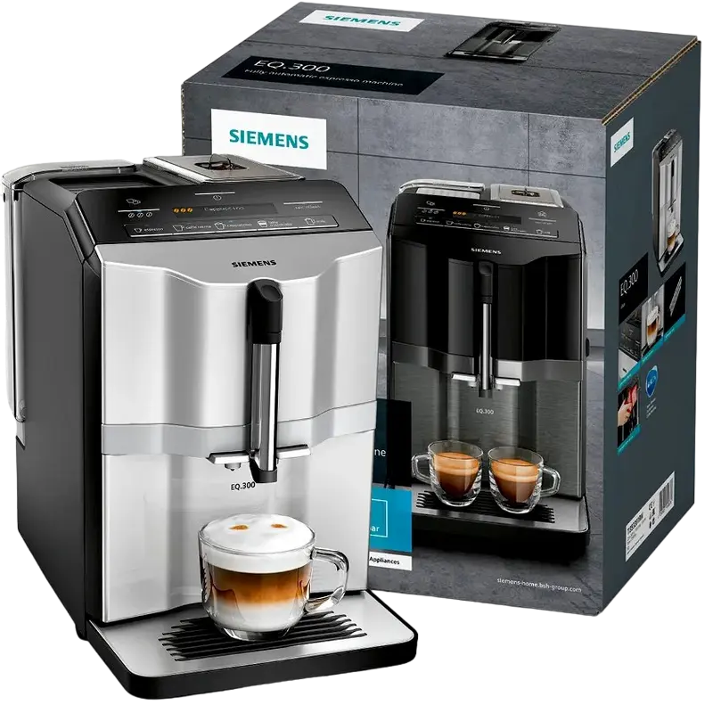 Aparat de cafea Siemens TI353201RW, Argintiu | Negru