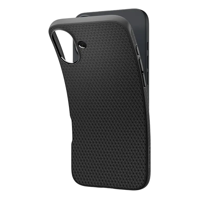Husa Spigen iPhone 16 Liquid Air, Negru mat