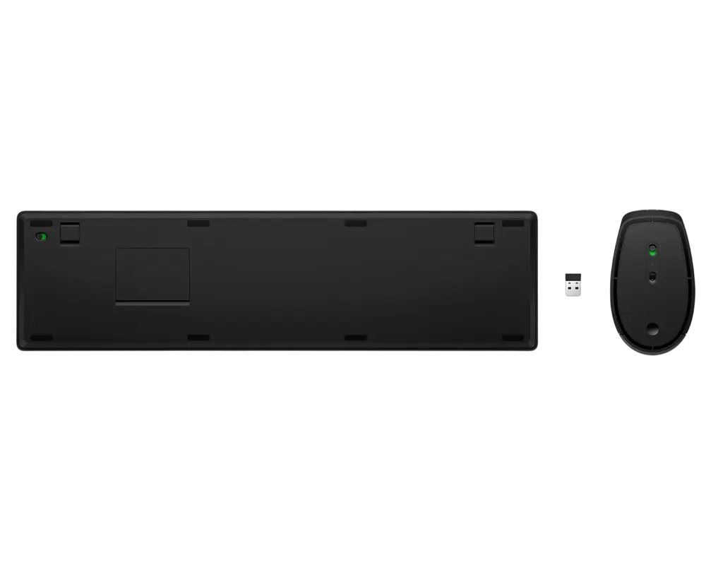 Клавиатура и мышь HP 655, Беспроводное, Чёрный