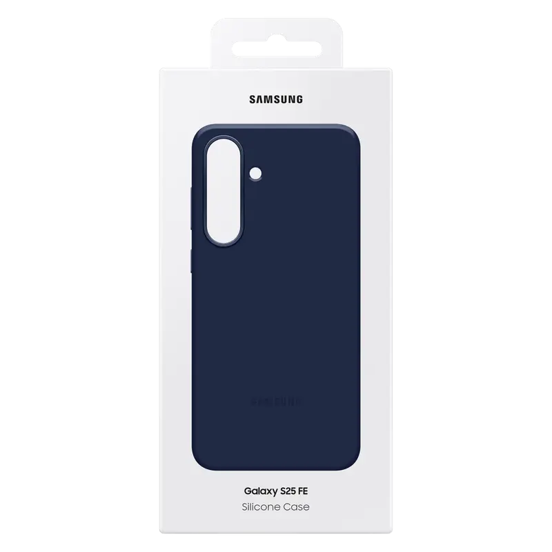 Husă Samsung Silicone Cover pentru Galaxy S25 FE, Negru