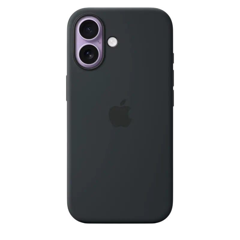 Чехол Apple iPhone 17 Silicone Case with MagSafe, Чёрный