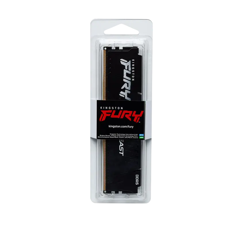 Memorie RAM Kingston FURY Beast, DDR5 SDRAM, 6000 MHz, 16GB, KF560C36BBE2-16