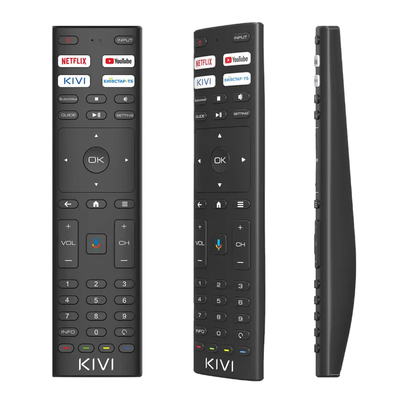 32" QLED SMART TV KIVI 32F770QB, 1920x1080 FHD, Android TV, Negru