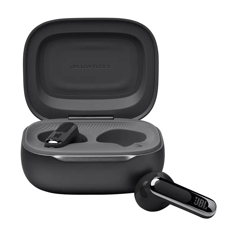 Căști JBL LIVE Flex 3, Negru