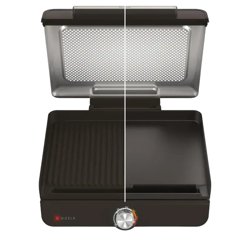Grătar electric Ninja Sizzle GR101EU, 1450W, Negru