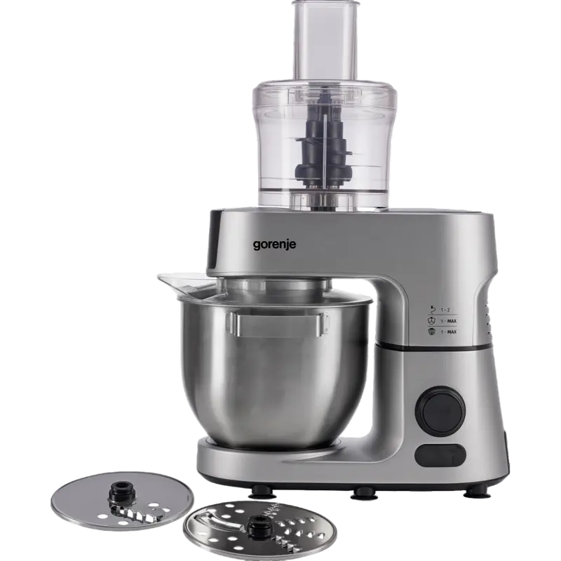 Robot de bucătărie Gorenje MMC1500SCX, Oțel inoxidabil