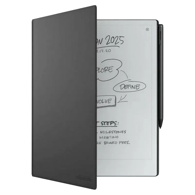 eBook Reader reMarkable 2 - Book Folio Premium, Negru