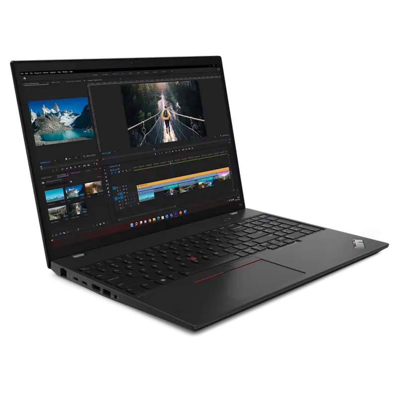 Laptop Business 16" Lenovo ThinkPad T16 Gen 2 (AMD), Thunder Black, AMD Ryzen 7 PRO 7840U, 32GB/1024GB, Fără SO