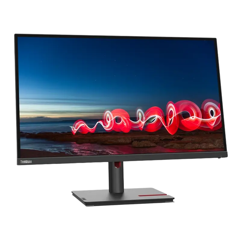 27" Monitor Lenovo T27h-30, IPS 2560x1440 WQHD, Negru