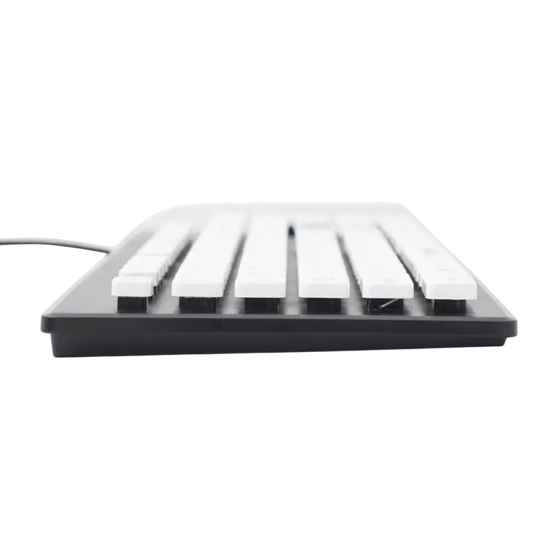 Tastatură Gembird KB-CH-01, cu fir, negru | alb