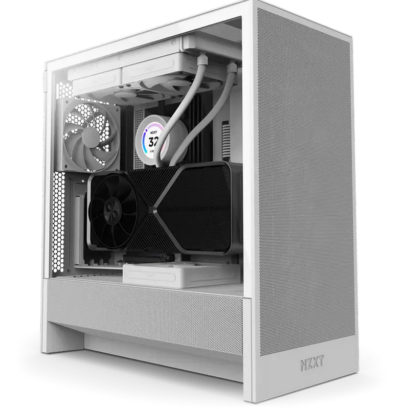 Carcasă PC NZXT H5 Flow, Midi-Tower..