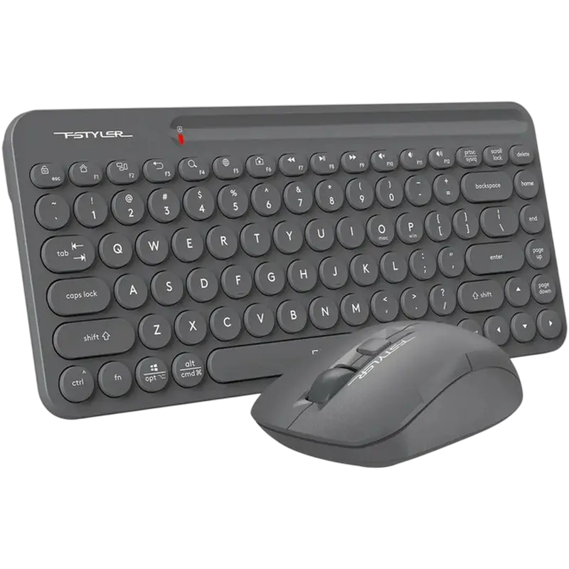 Set Tastatură + Mouse A4Tech FG3200 Air2, Fără fir, Gri