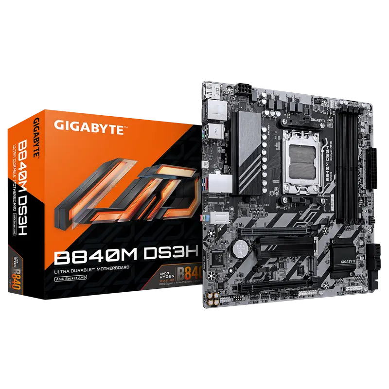 Placă de bază Gigabyte B840M DS3H, ..