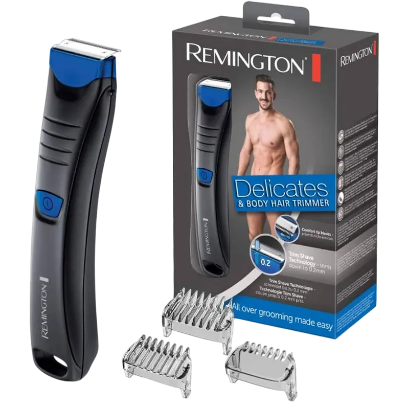 Tocator pentru bărbați Remington BHT250, Negru | Albastru
