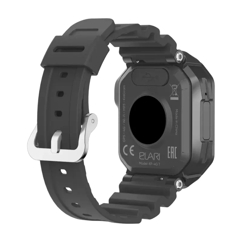 Ceasuri pentru copii Elari KidPhone Techno 4G, 44mm, Negru