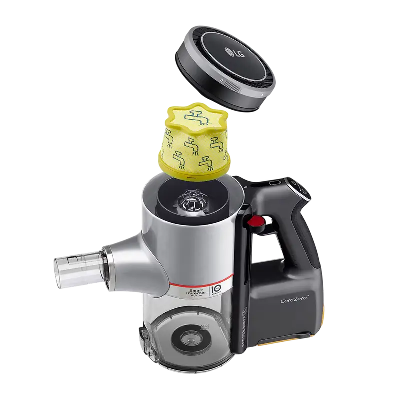 Вертикальный Пылесос Shark A9K-CORE3S, Серебристый