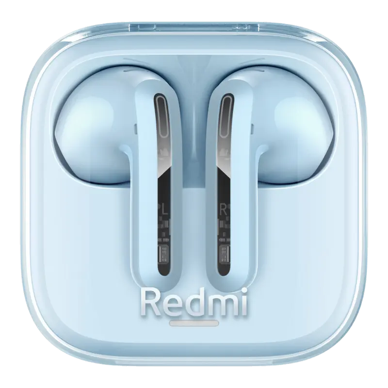 Căști Xiaomi Redmi Buds 6, Albastru Transparent